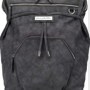 Petunia Pickle Bottom Gray Diaper Bag